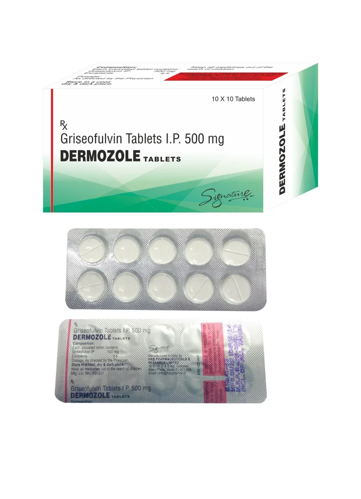 DERMAZOLE 500 TAB
