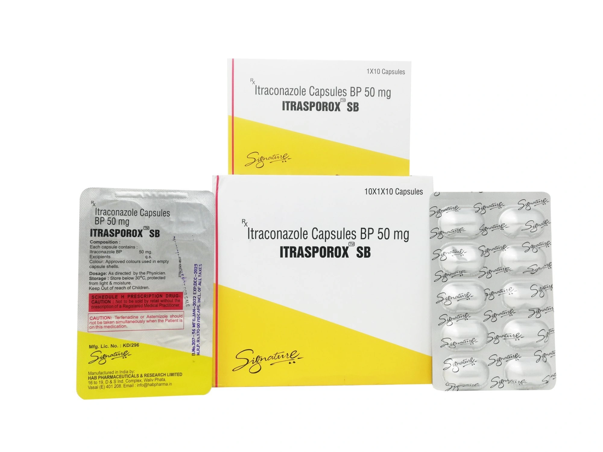 ITRASPORAX 50 SB CAP