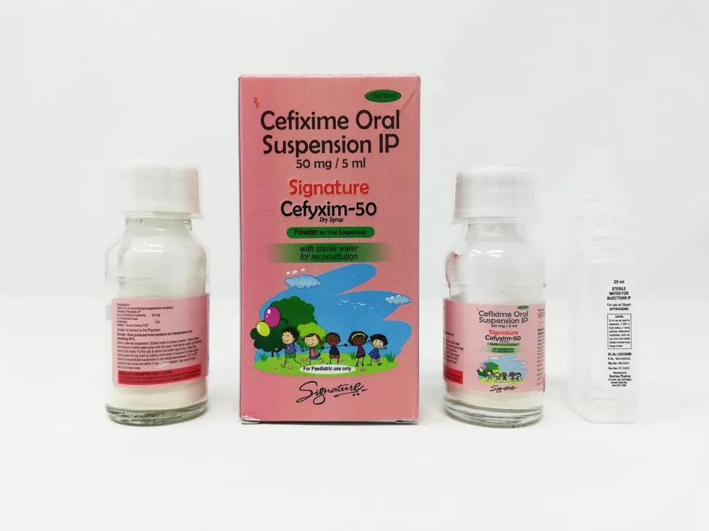 SIGNATURE CEFYXIM 50 ORAL SUSPENSION